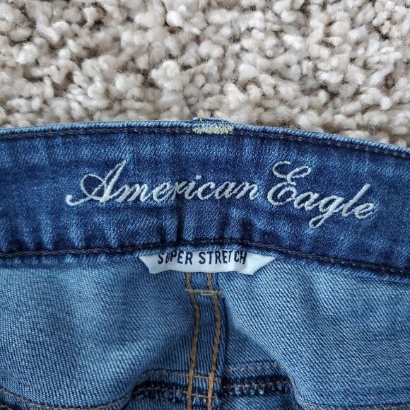 American Eagle Super Stretch Skinny Jeans Size 6 - Picture 3 of 8